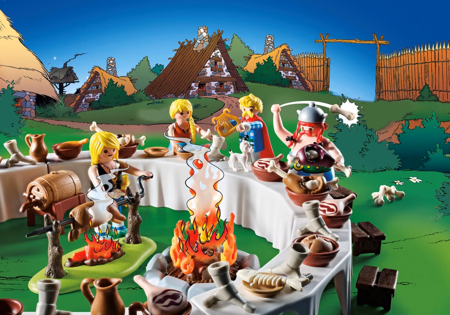 Astérix: El banquete del pueblo