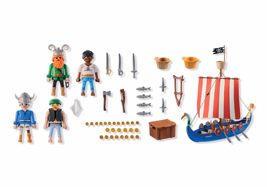 Astérix: El barco pirata