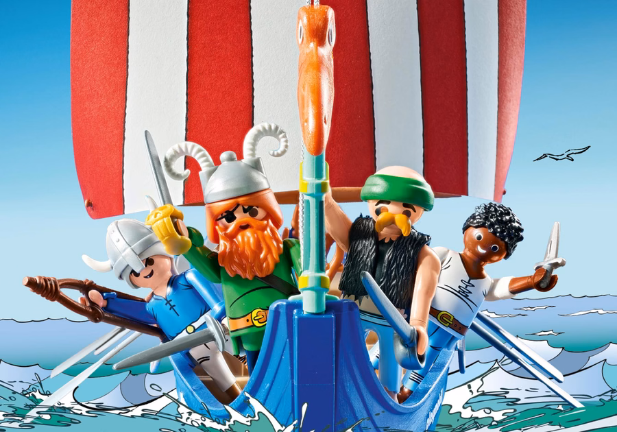 Astérix: El barco pirata