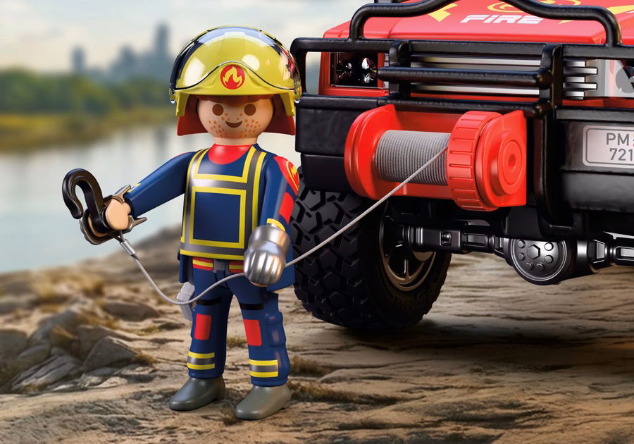 Camioneta de bomberos