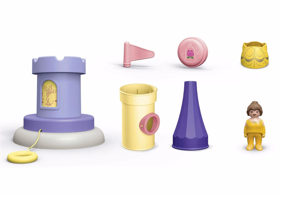 JUNIOR y Disney: Torre de juegos de Bella con sonido
