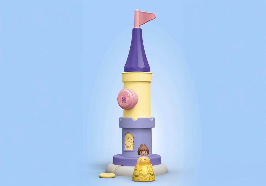JUNIOR y Disney: Torre de juegos de Bella con sonido