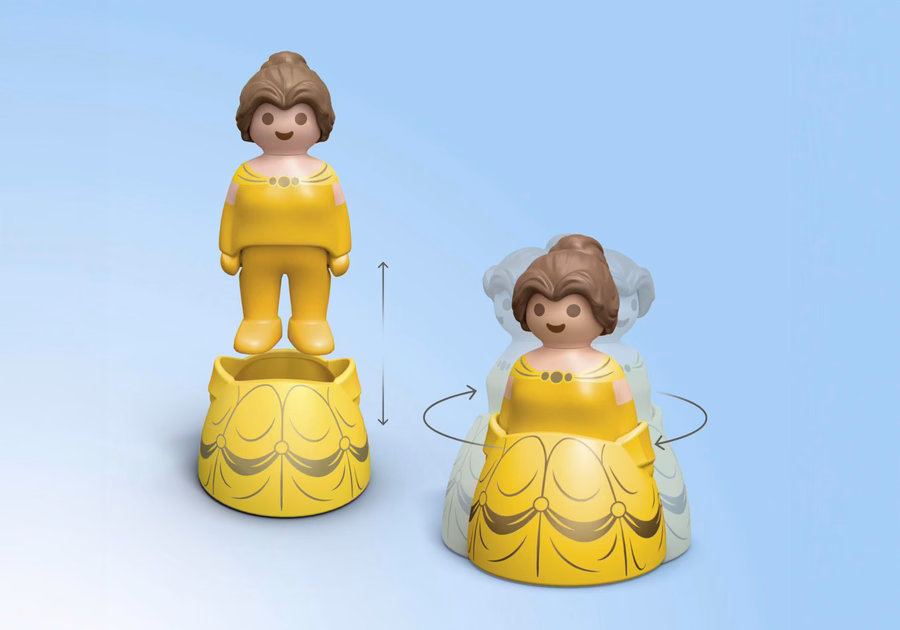 JUNIOR y Disney: Torre de juegos de Bella con sonido