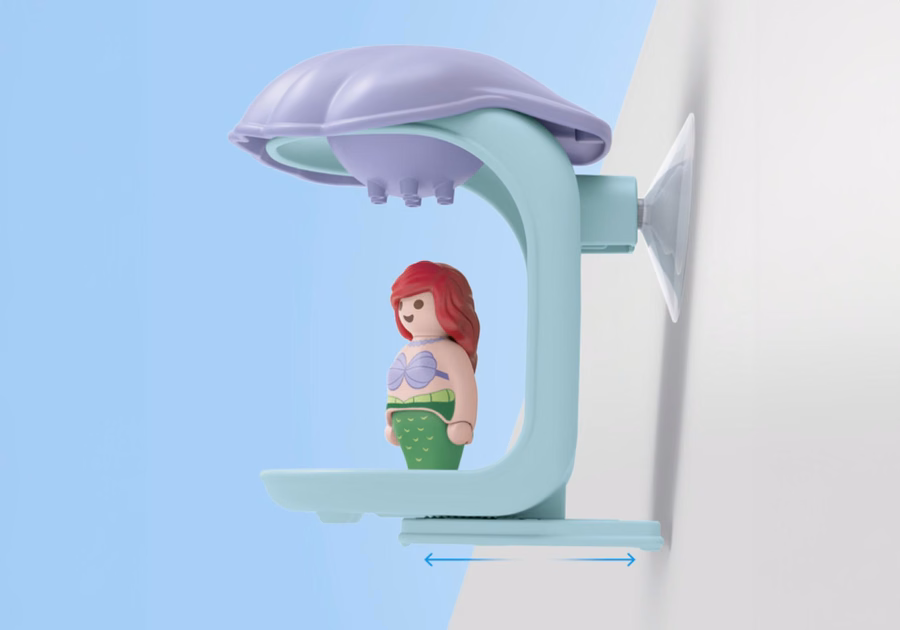 JUNIOR y Disney: La ducha de conchas de Ariel