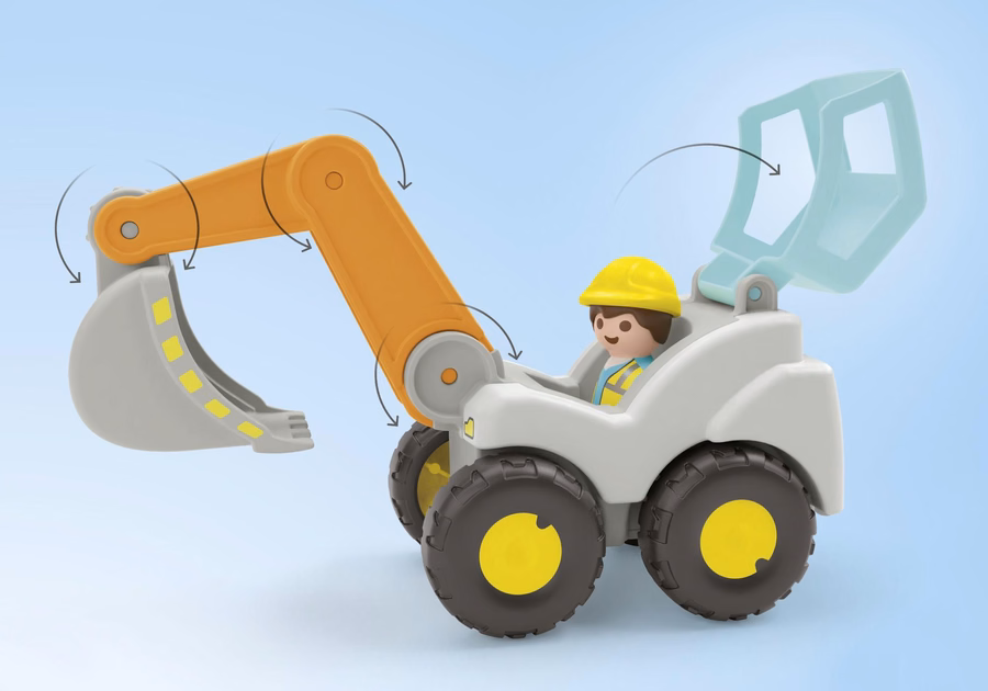 JUNIOR: Excavadora de pala