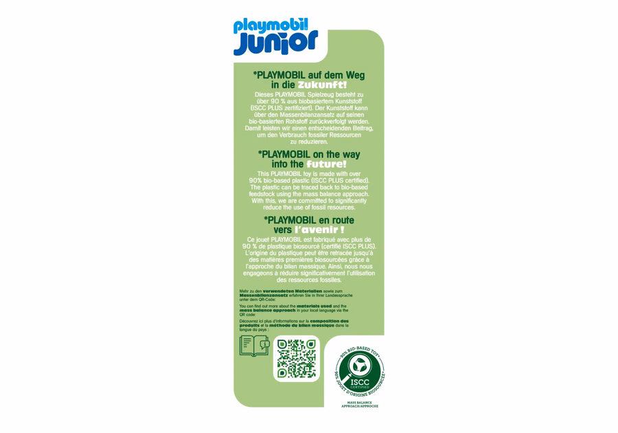 JUNIOR: Camión de construcción con garaje