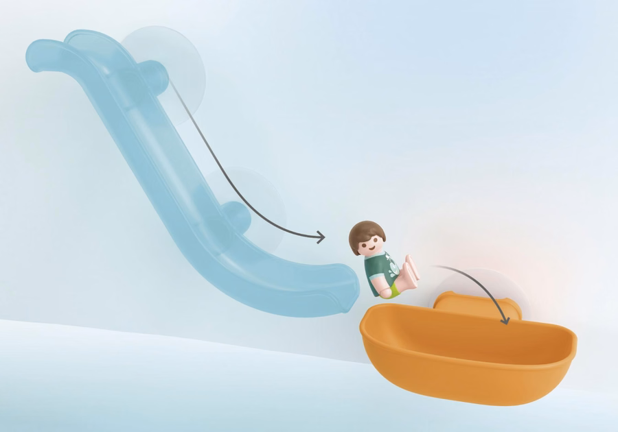 JUNIOR AQUA: Tobogán acuático con animales marinos