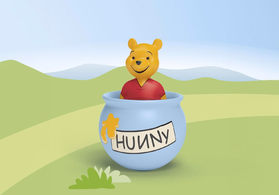 JUNIOR y Disney: La olla de miel con contrapeso de Winnie the Pooh