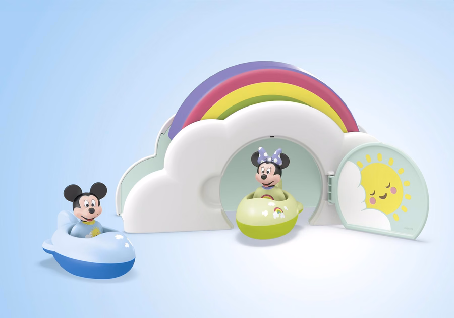 JUNIOR y Disney: El hogar en la nube de Mickey Mouse y Minnie Mouse