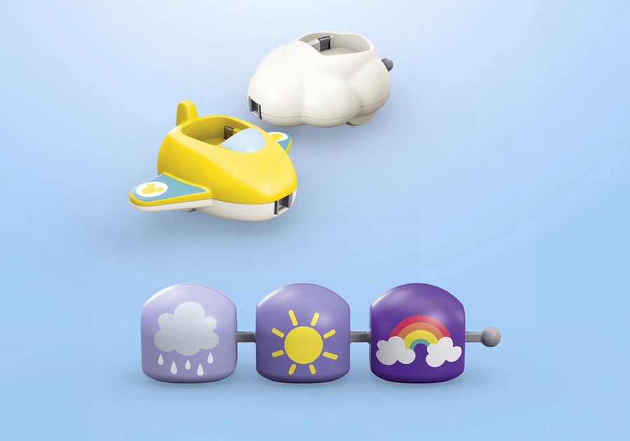 JUNIOR y Disney: El paseo en las nubes de Mickey Mouse y Minnie Mouse