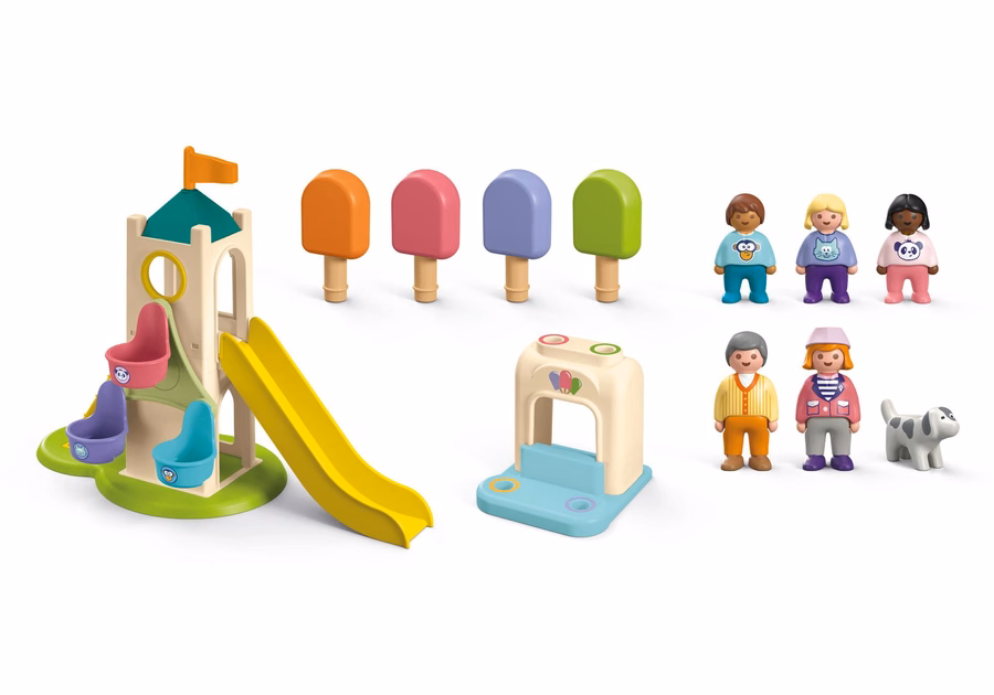 JUNIOR: Torre de aventuras con puesto de helados