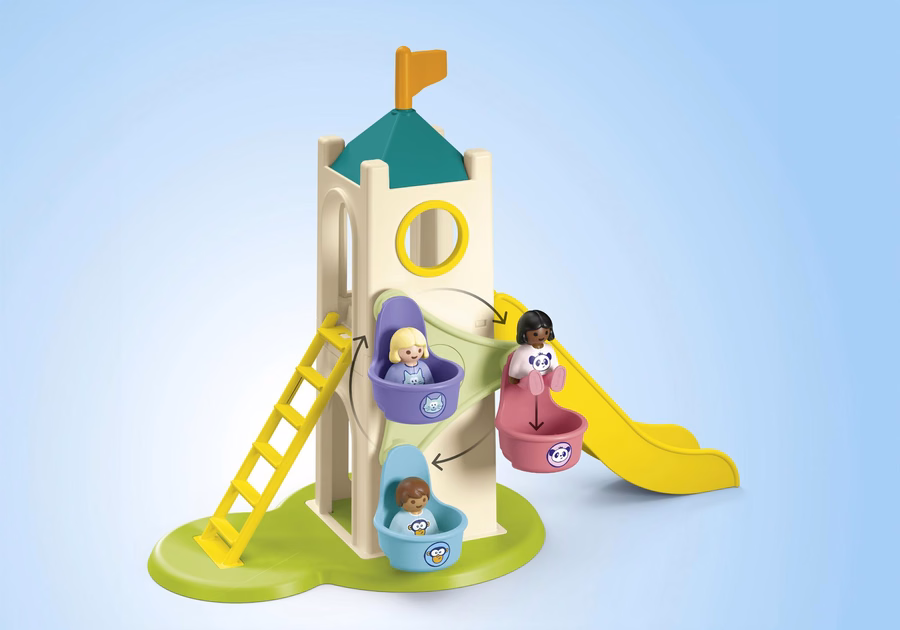 JUNIOR: Torre de aventuras con puesto de helados