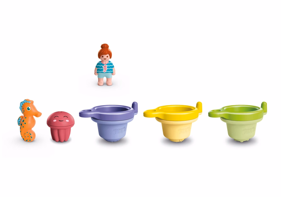 JUNIOR AQUA: Vasos flotantes con diversión acuática