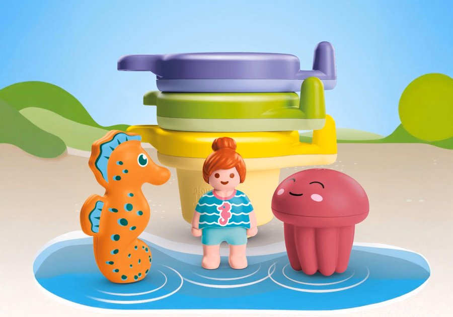 JUNIOR AQUA: Vasos flotantes con diversión acuática