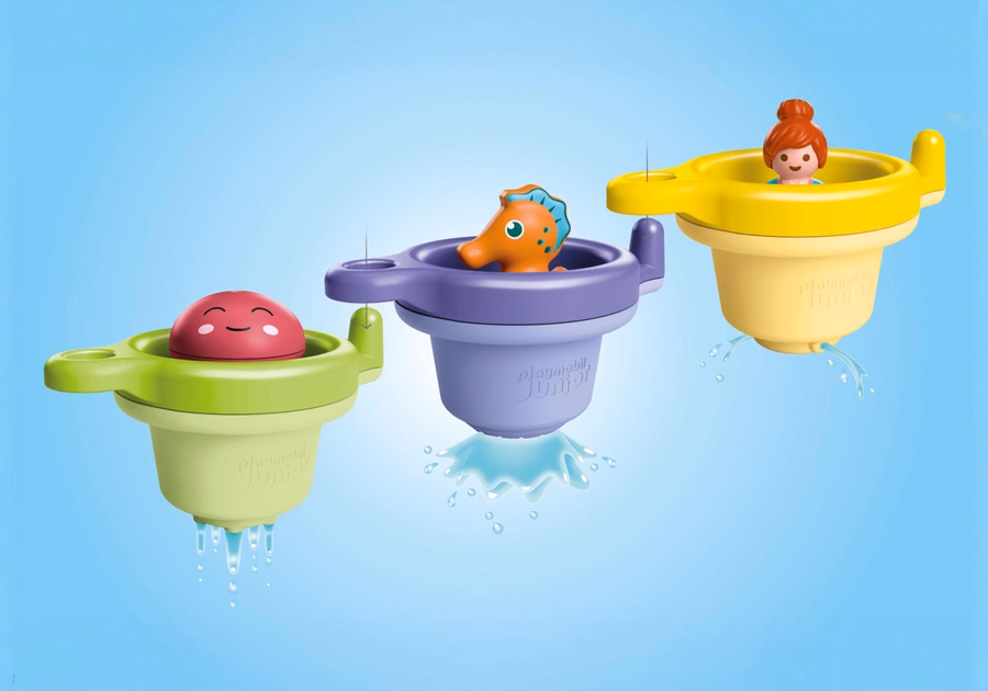 JUNIOR AQUA: Vasos flotantes con diversión acuática