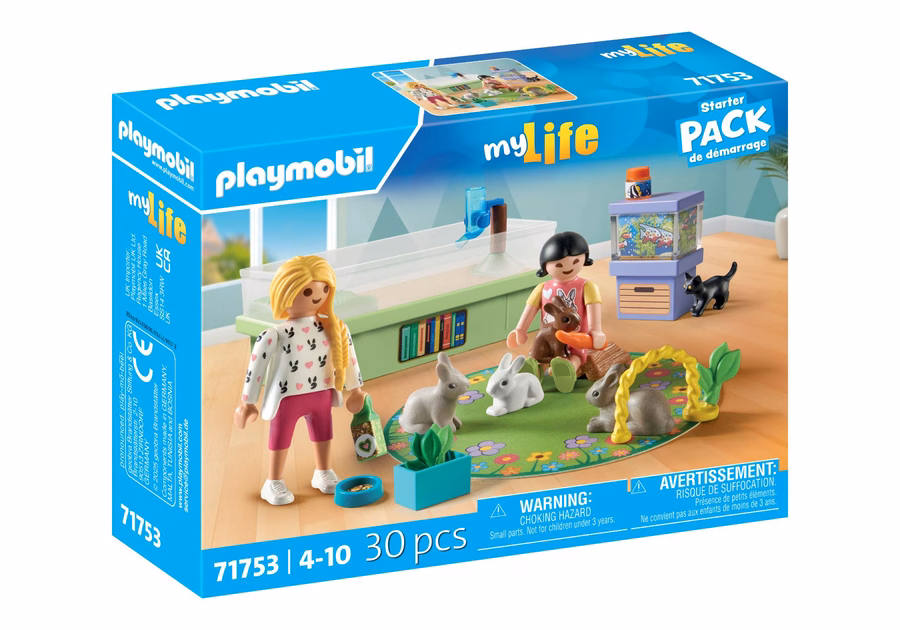 Paquete de inicio para la familia de conejos