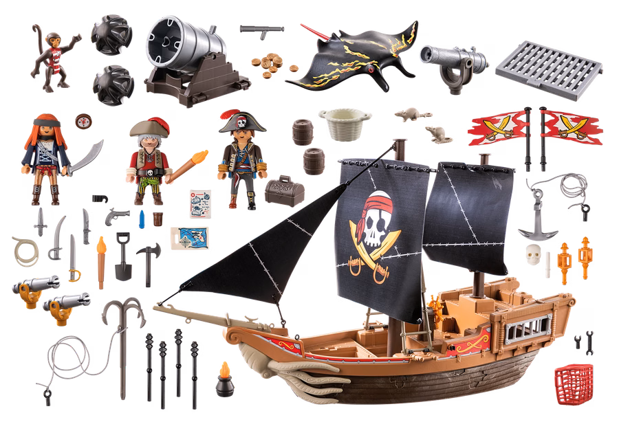 Gran barco pirata