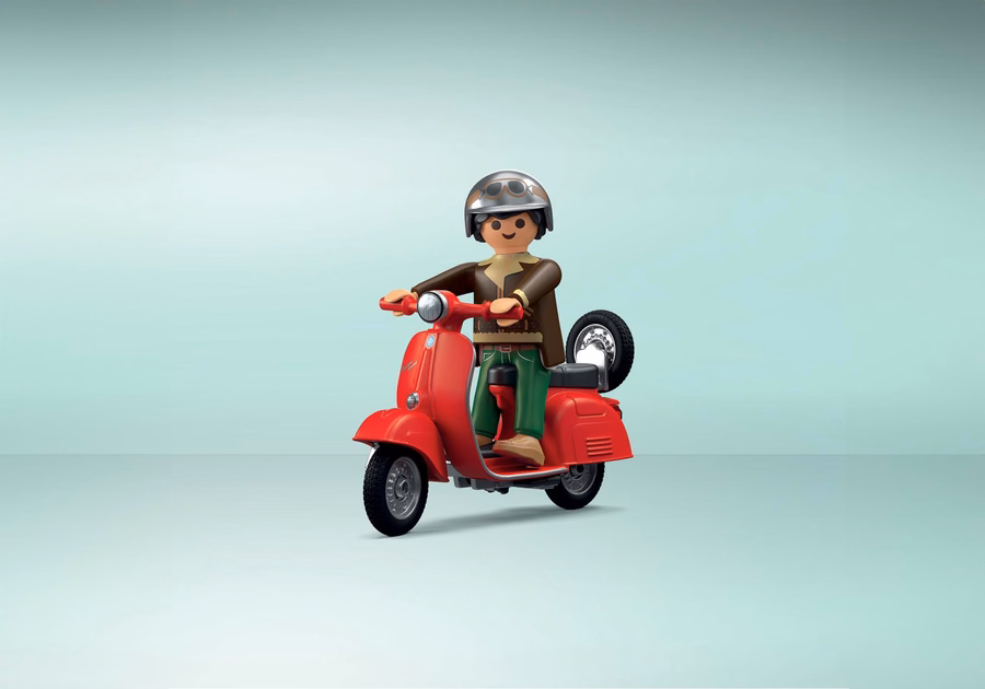 Garaje para Vespas de los años 60
