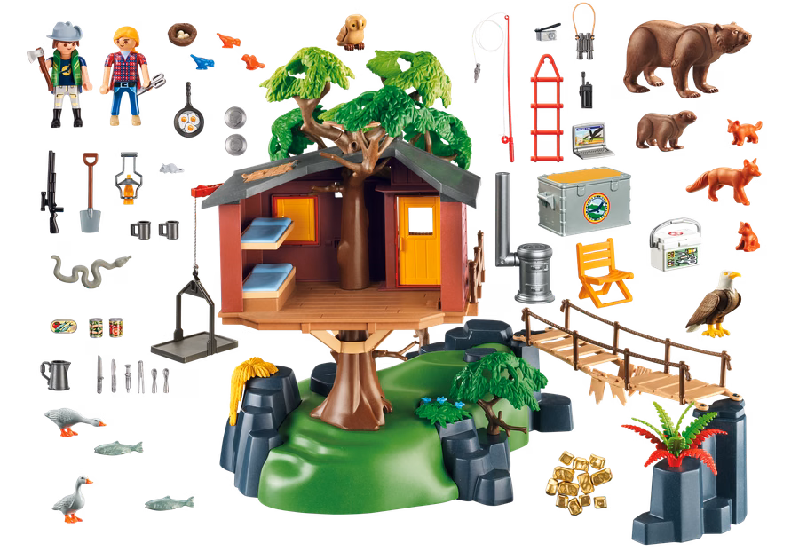 Casa del árbol de aventuras